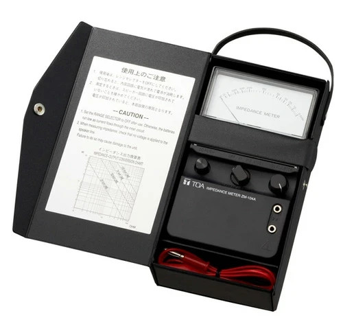 Toa 104a impedance meter - impedance,